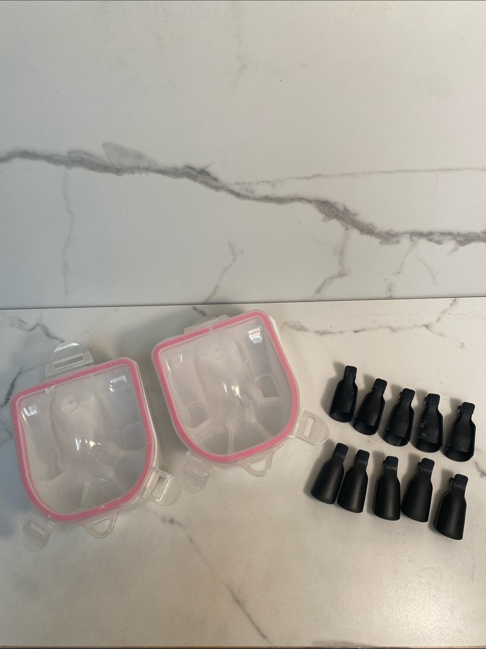 Polish removal bins & clips